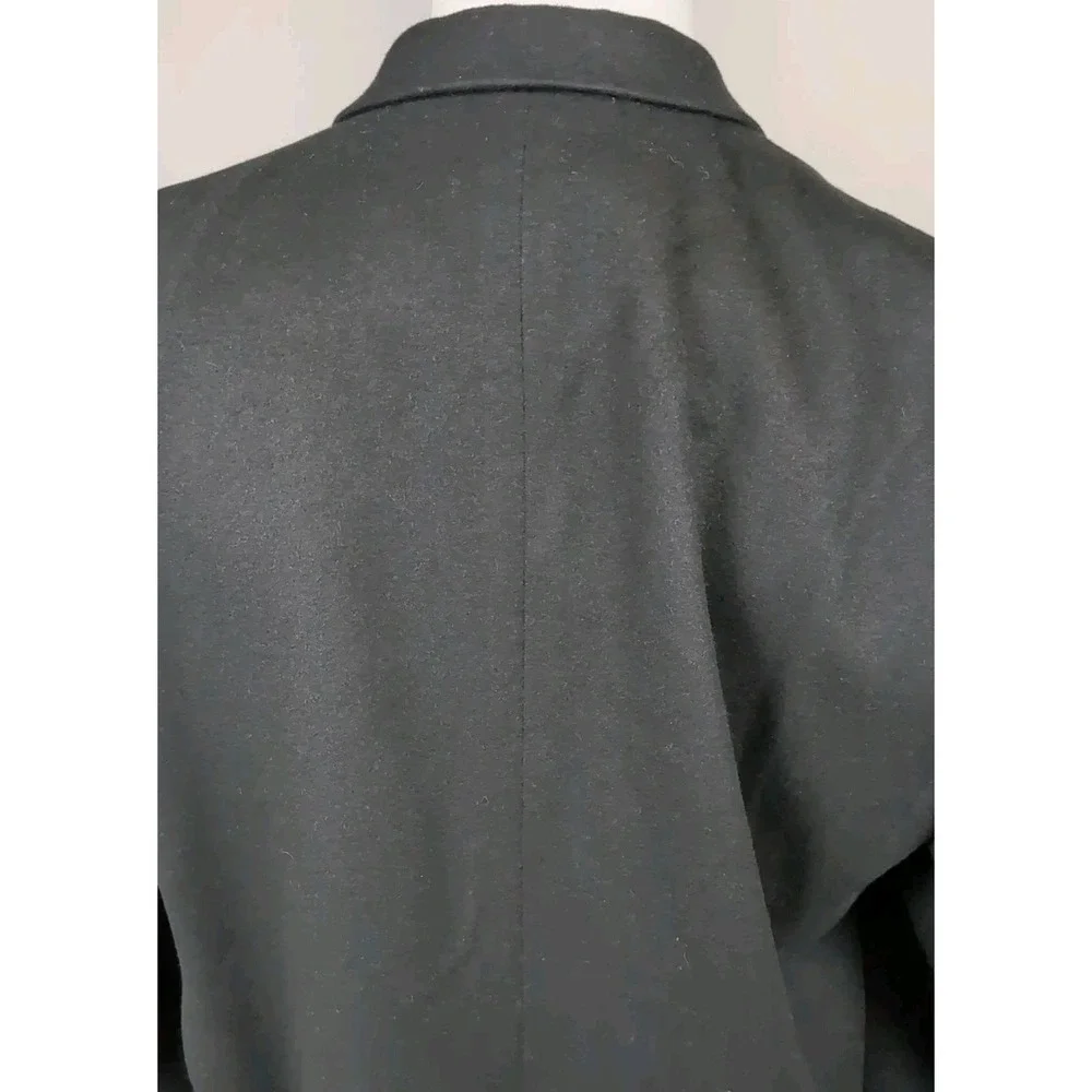 Andrew Fezza Mens 100% Italian Cashmere Black‎ Blazer Jacket 44R Sports Coat